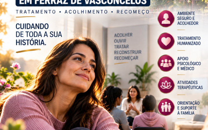 Clínica de Recuperação Feminina em Ferraz de Vasconcelos: Tratamento e Acolhimento