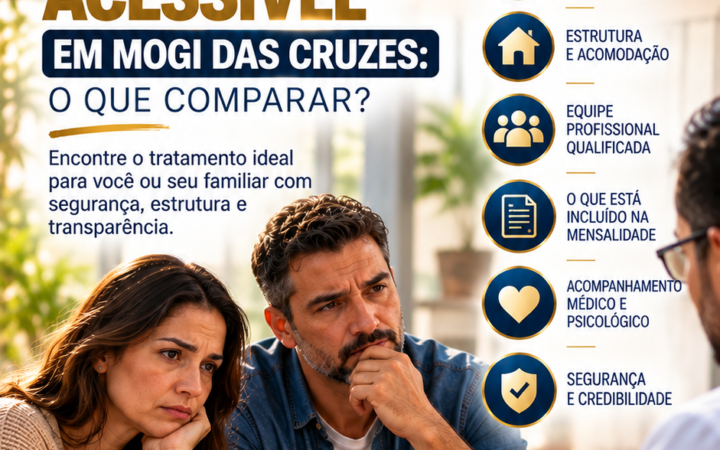 Clínica de Recuperação com Preço Acessível em Mogi das Cruzes: O Que Comparar Antes de Escolher?