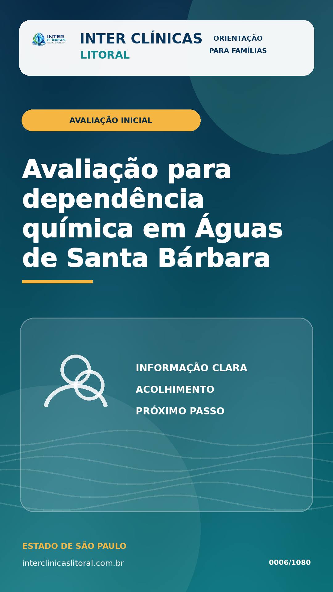 Avaliação para dependência química em Águas de Santa Bárbara: como funciona?