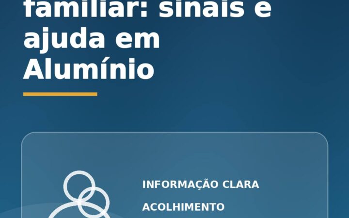 Codependência familiar em Alumínio: sinais e formas de buscar ajuda