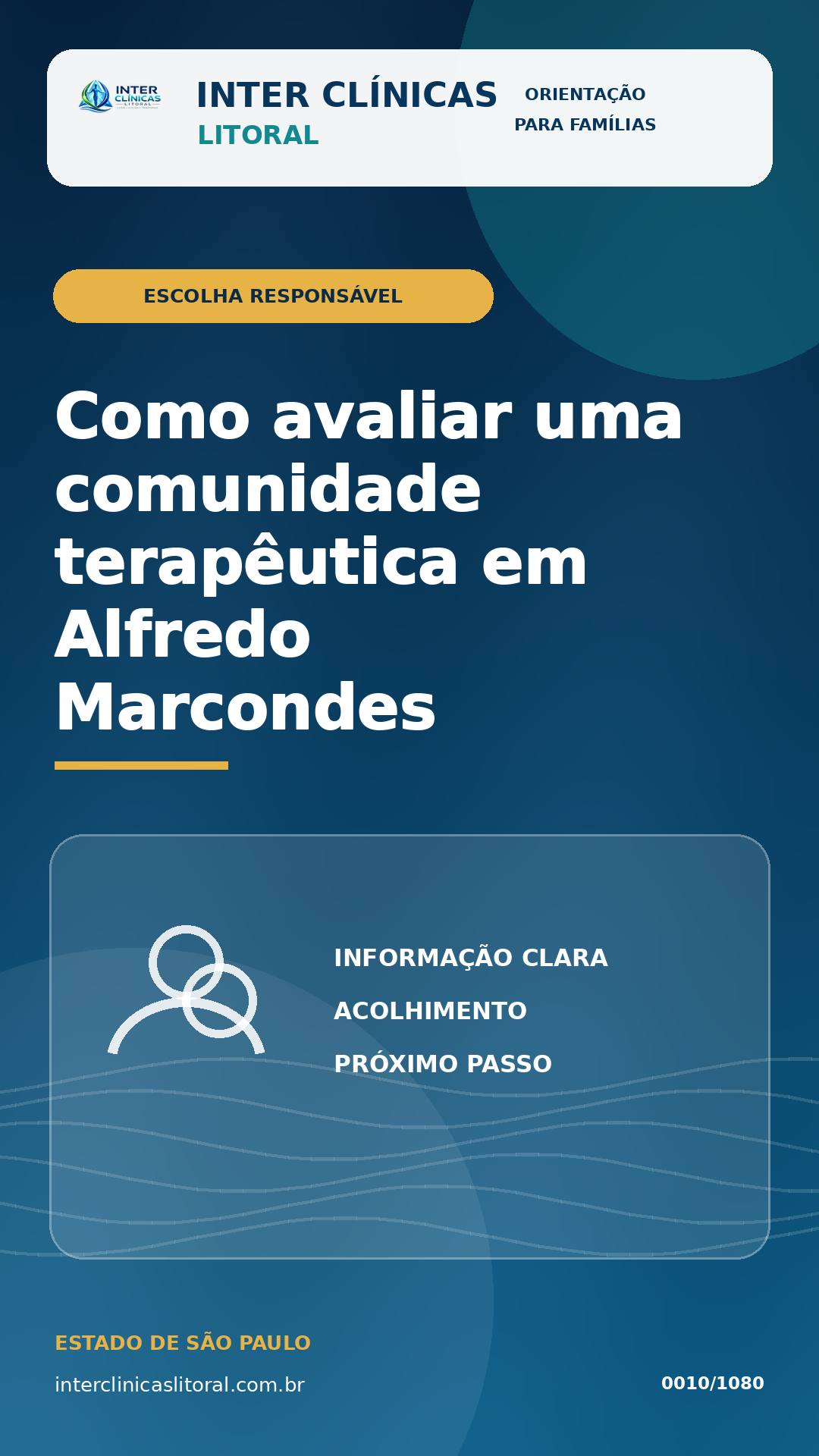 Comunidade terapêutica em Alfredo Marcondes: o que avaliar antes da escolha?