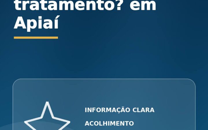 Quanto custa o tratamento para dependência química em Apiaí?