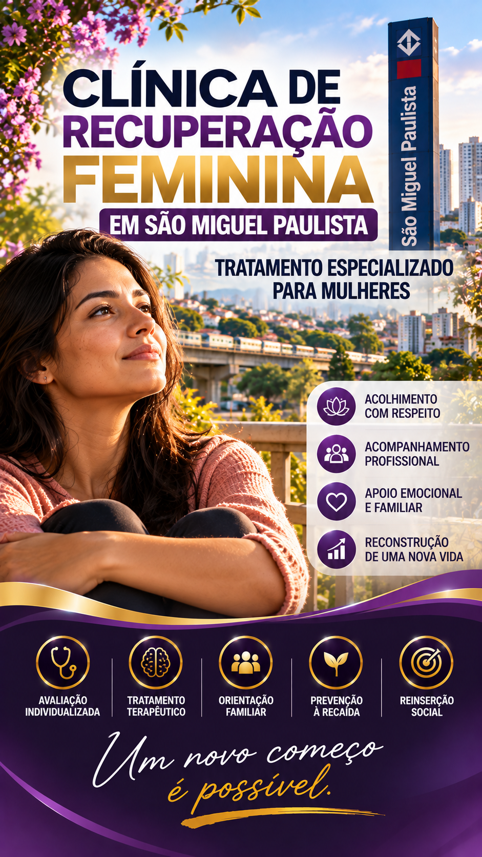 Clínica de Recuperação Feminina em São Miguel Paulista: Tratamento para Mulheres