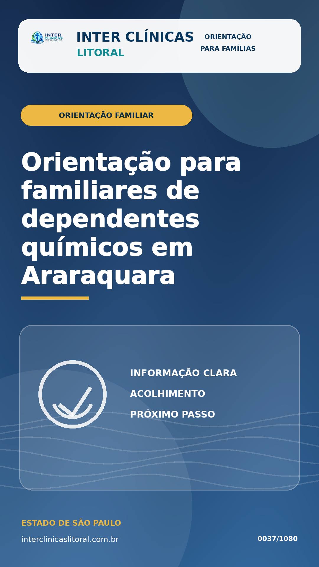 Orientação para familiares de dependentes químicos em Araraquara