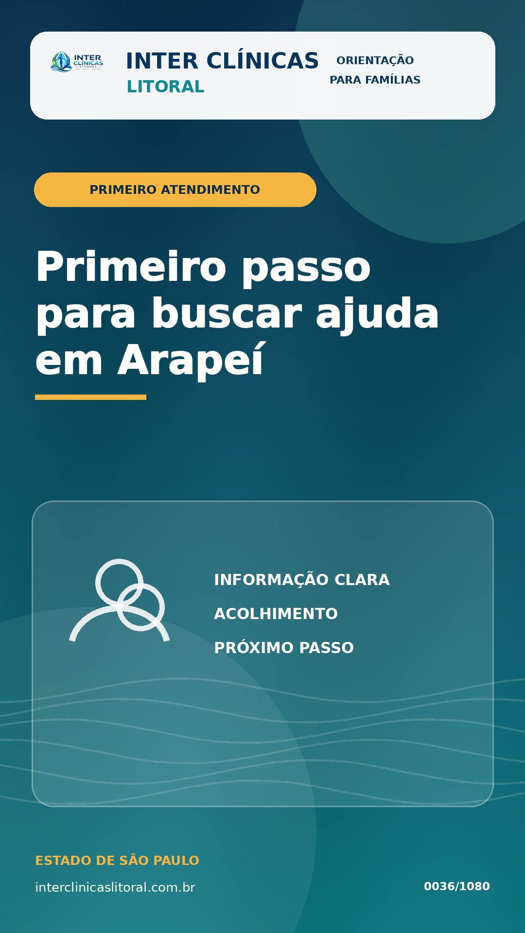 Primeiro passo para buscar ajuda em Arapeí: guia para a família