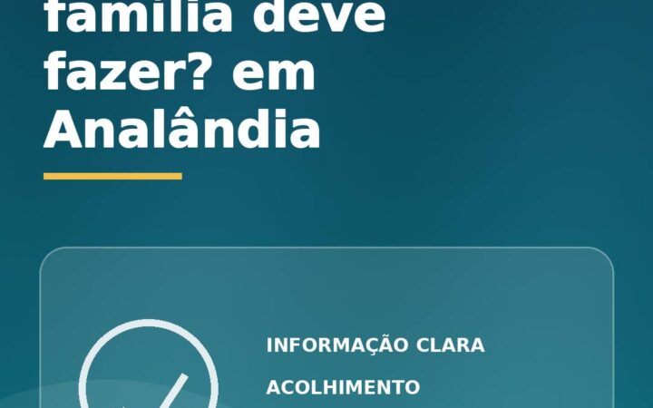 Recaída em Analândia: o que a família deve fazer nas primeiras horas?