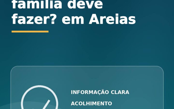 Recaída em Areias: o que a família deve fazer nas primeiras horas?