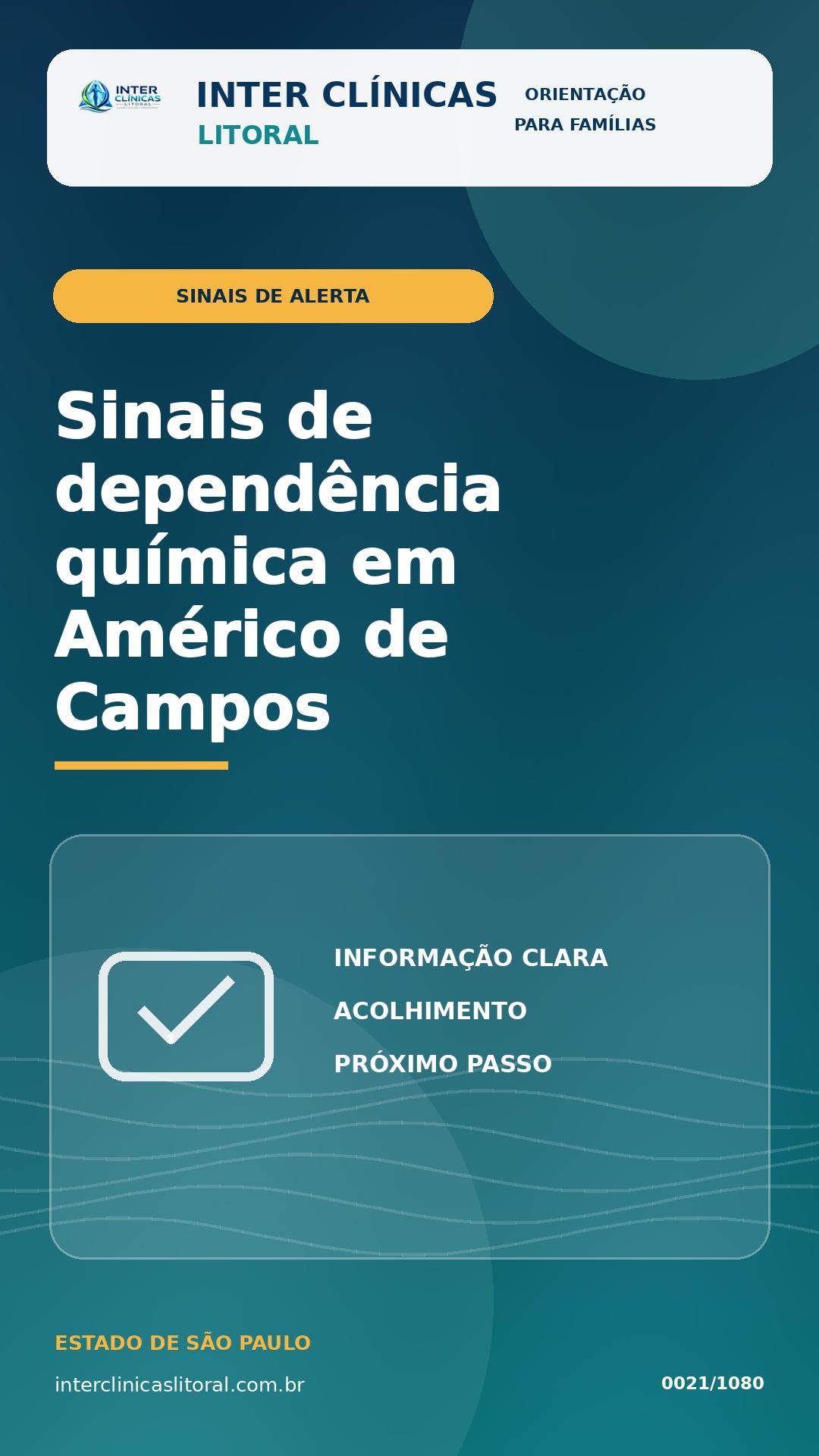 Sinais de dependência química em Américo de Campos: quando procurar orientação?