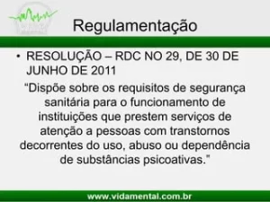 As comunidades terapêuticas regulamentadas por RDCs são essenciais para o tratamento de dependentes químicos, oferecendo um ambiente seguro e estruturado que promove a recuperação e a reintegração social.