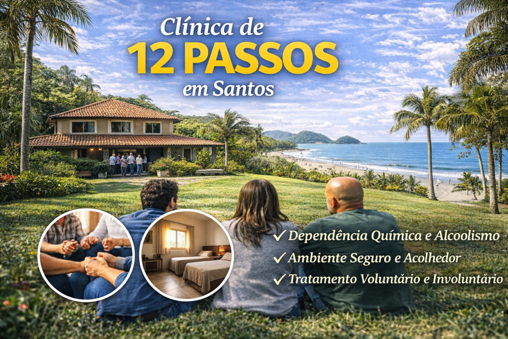 Clínica de recuperação 12 Passos em Santos