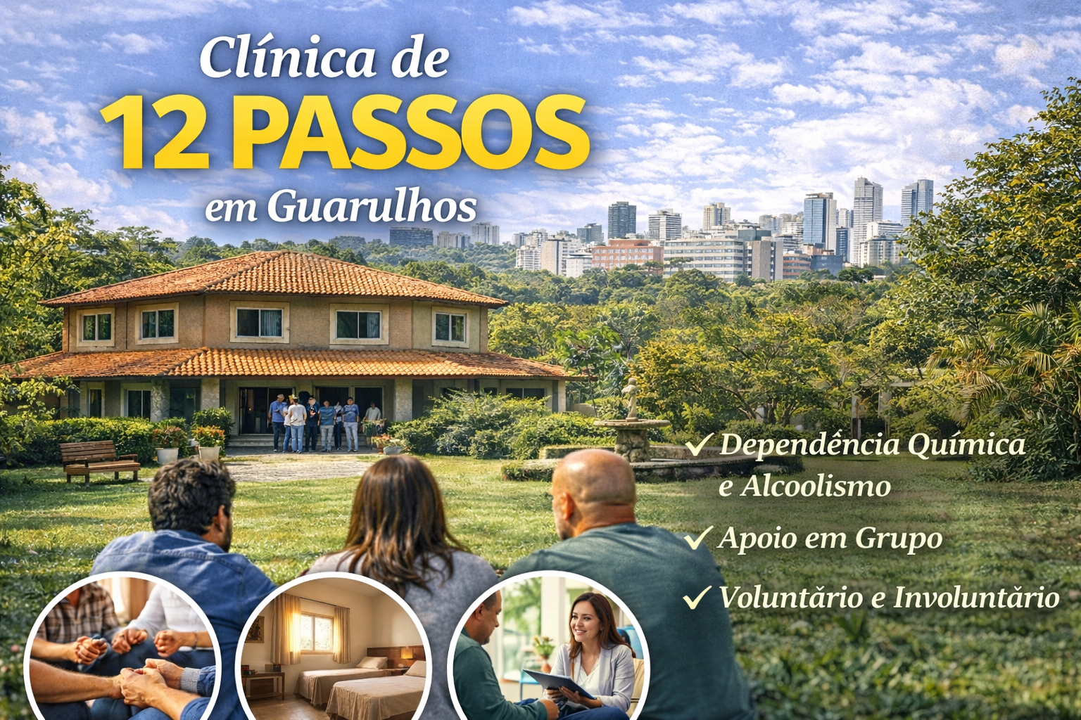 Clínica de 12 Passos em Guarulhos