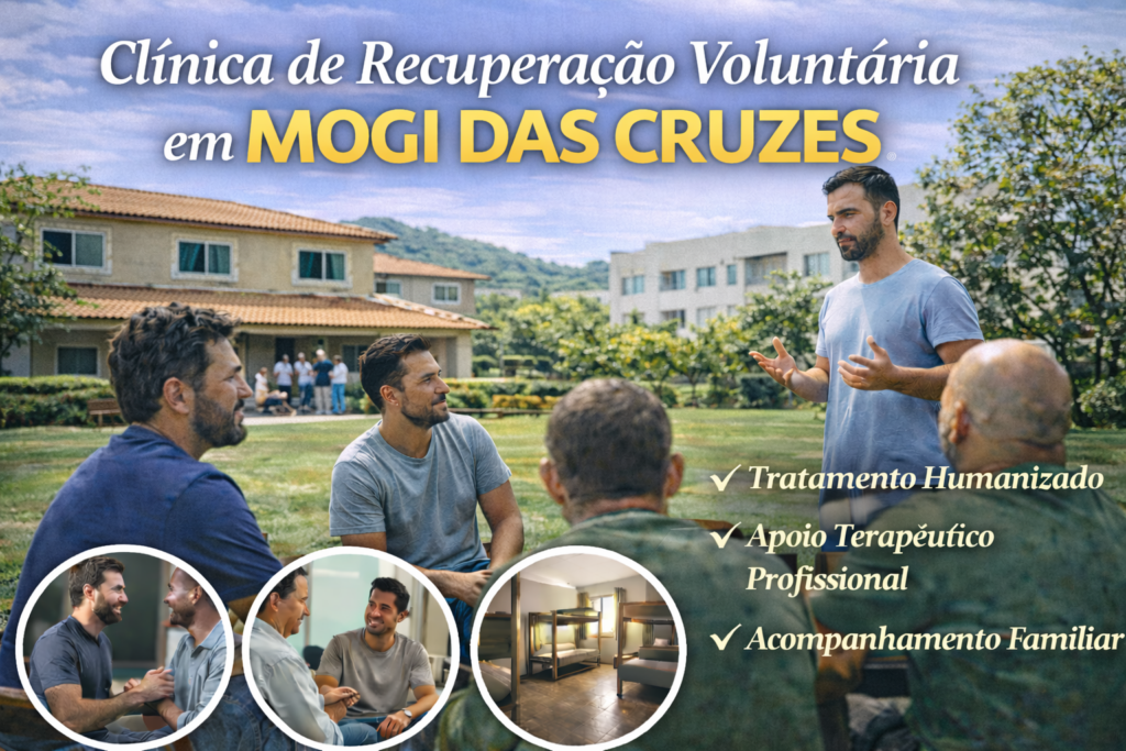 Clínica de Recuperação Voluntária em Mogi das Cruzes