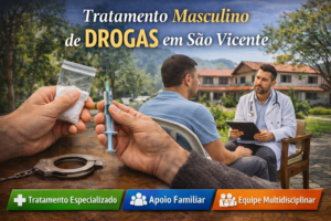 Tratamento Masculino de Drogas em São Vicente