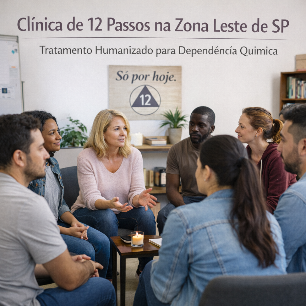 Clínica de 12 Passos na Zona Leste de SP